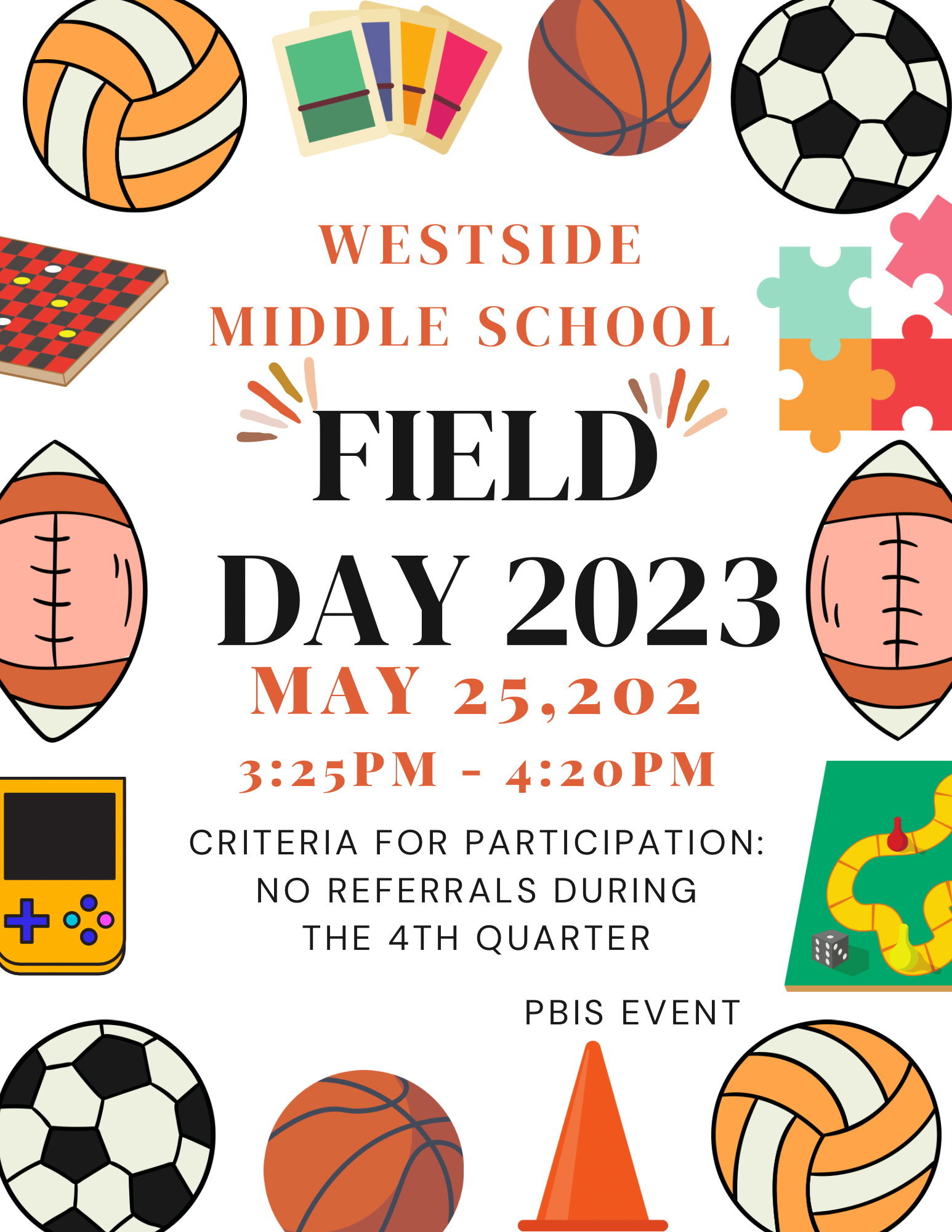  filde day middle